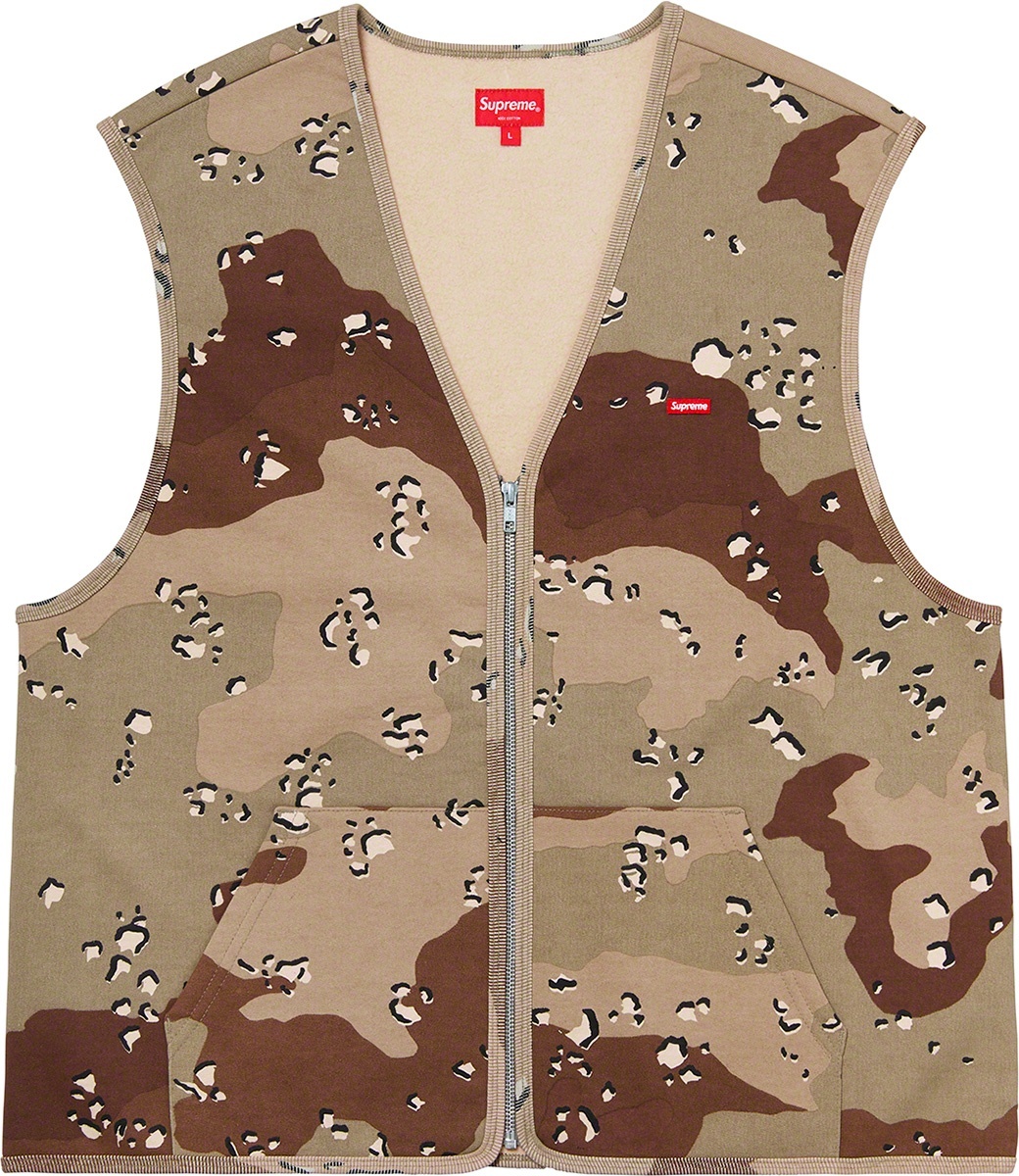 Zip Up Sweat Vest view 3